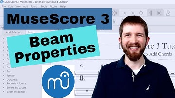 How to Separate and Join Note Beams in MuseScore 3, Cross Staff Beaming and Feathered Beaming