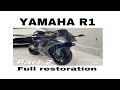 Yamaha r1 restoration part 2 walisarkar1 jackfrags reels viral bikers