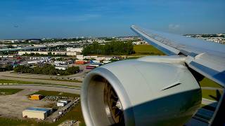 [4K] – Incredible Miami Landing – American Airlines – Boeing 777-300/ER – MIA – N720AN – SCS 1590