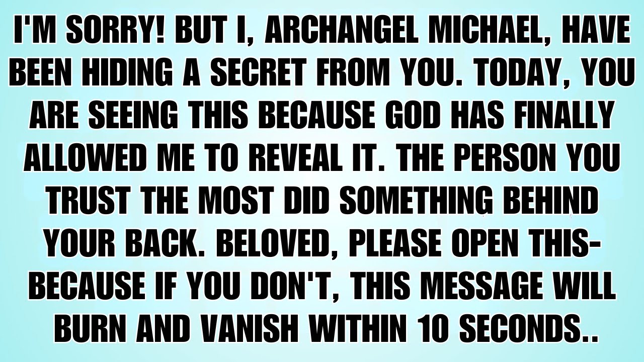 🧾Archangel Michael Is Hiding A Secret From You About The Person You Trust: Beloved Please Open now..