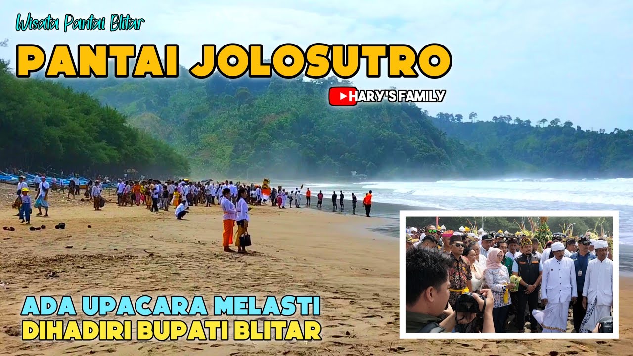 Поездка на пляж Джолосутро в Блитаре на фестиваль Меласти 2024 года | СЕМЬЯ ХЭРИ