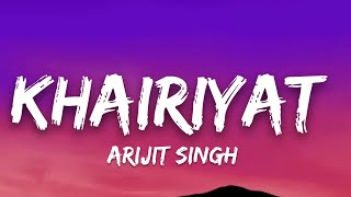 Khairiyat - (Lyrics) Arijit Singh | 7clouds Hindi Resimi