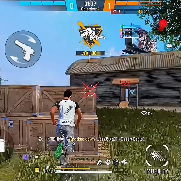 1vs4 In CS Rank🔥Can I Clutch🤔Watch Till End #shorts​ #shortsfeed