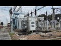 Electrical Substation visit. Inside an Electrical Substation.