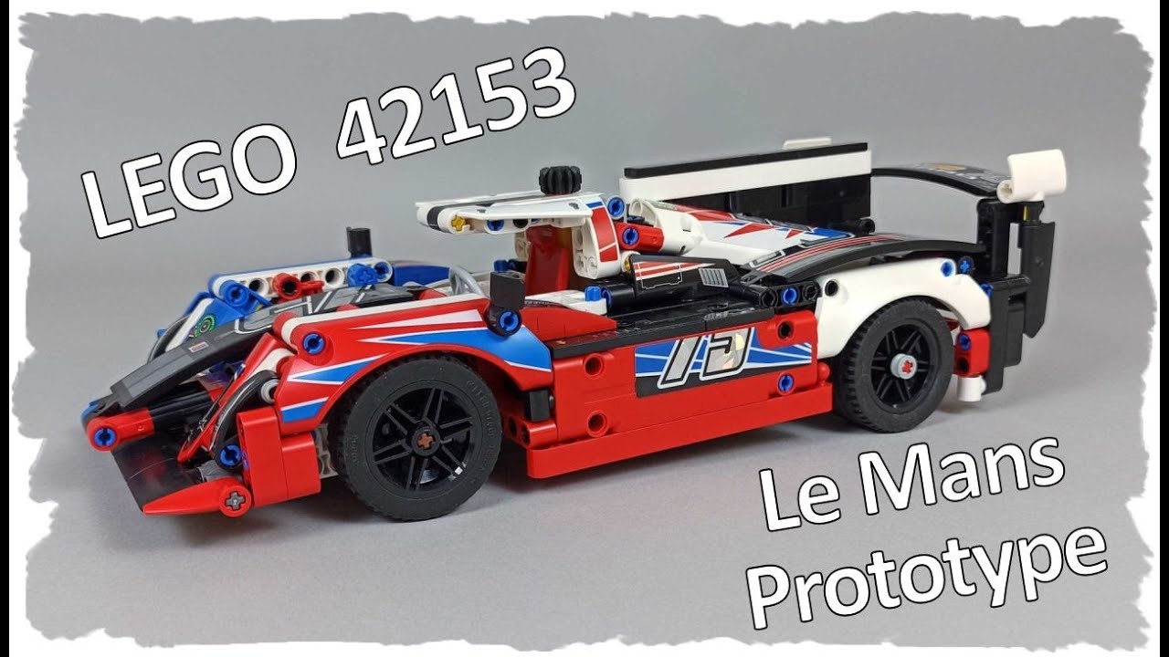 LEGO 42153 Le Mans Prototype - YouTube