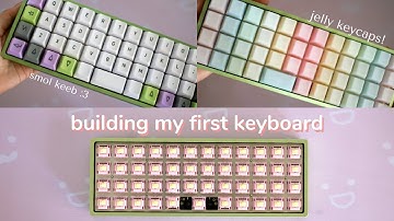 building my first custom keeb (a planck! :oo)