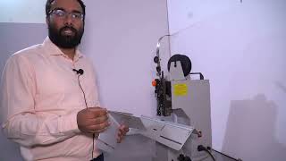 WH100 ELECTRIC WIRE SADDLE STAPLER | HARYANA OFFSET PRINTER | TOP-NOTCH MACHINERY IN INDIA