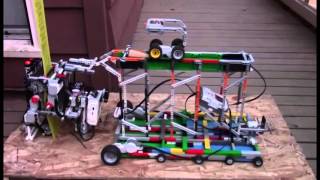 Robo Climb 2014 - Lego Space Elevator and Loader