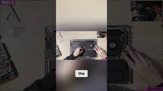 Apple Mac Laptop Keyboard Repair: Easy Ribbon Cable Fix Guide #shorts