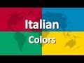 Learn Italian part 3 | Colors
