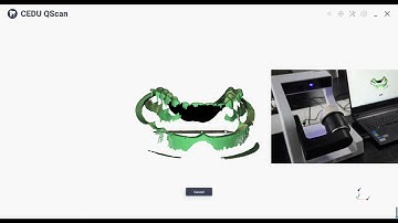 QSCAN/PRO Dental Scanner Uncut Model Scan