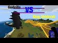 Random Godzilla vs king Ghidorah mincraft addon and showing you how to get the addon