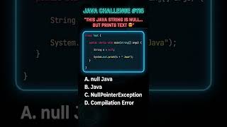 Java Prints NULL Instead of Crashing 🤯