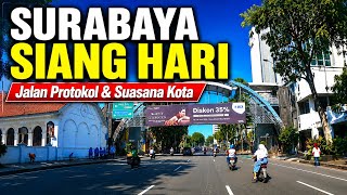 Driving Around Surabaya | Suasana Kota Surabaya Siang Hari