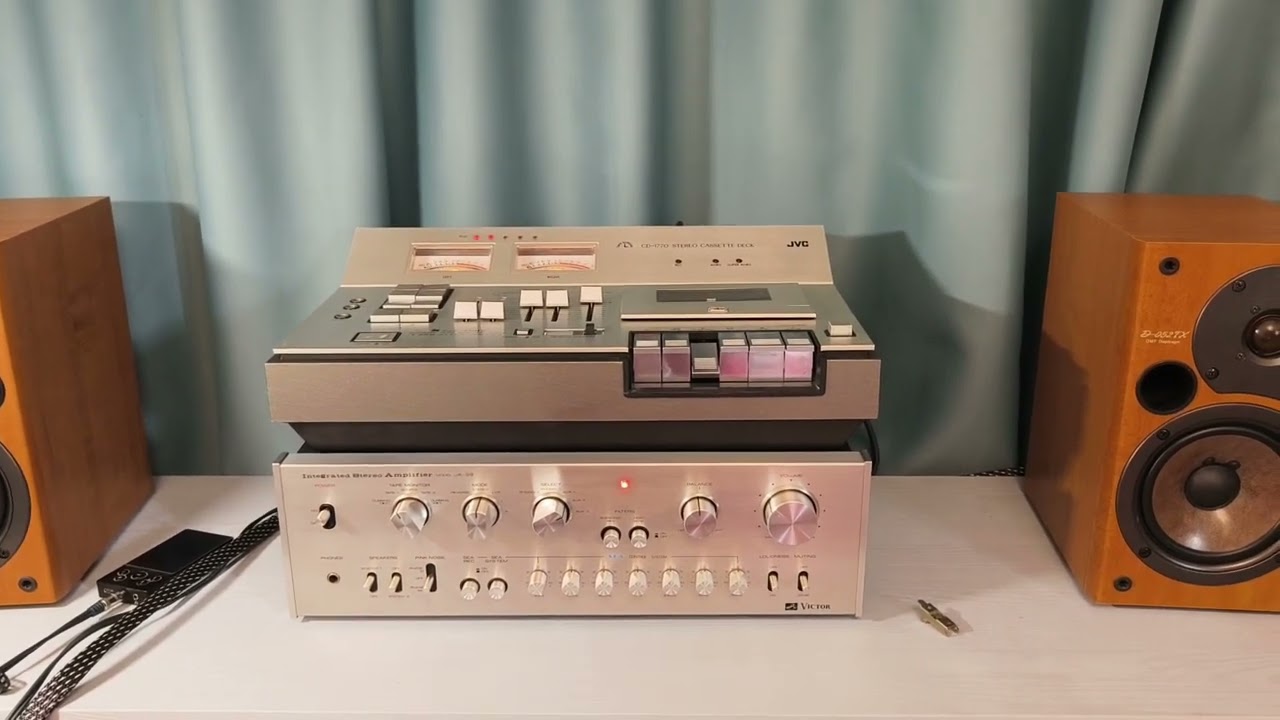 JVC CD 1770 & Victor JA-S9 - YouTube