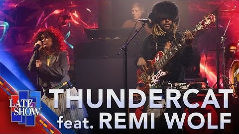 “Children of the Baked Potato” - Thundercat feat. Remi Wolf (LIVE on The Late Show)