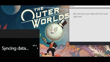 Fix The Outer Worlds 2 Stuck On Syncing Data/Can