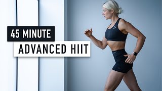 No Equipment 45 MIN KILLER HIIT IT HARD Workout  no repeat, for advanced