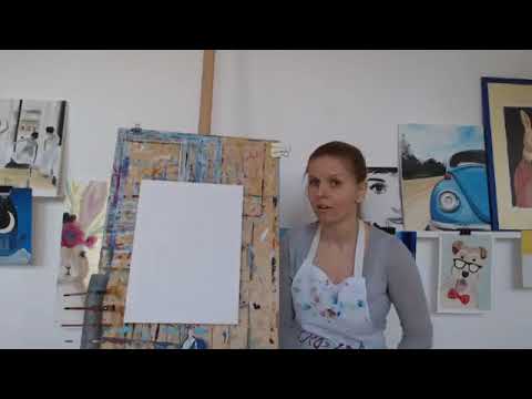 Videó: Az Akrilfestékek Rögzítése