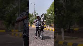 Turbo ❤️#splandarbiketochanbynishudeshwal #splendor #stunt