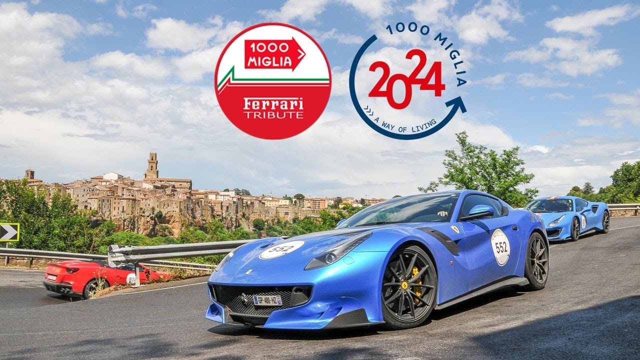 Ferrari Tribute to 1000 Miglia 2024 | Pitigliano (GR) - Tuscany