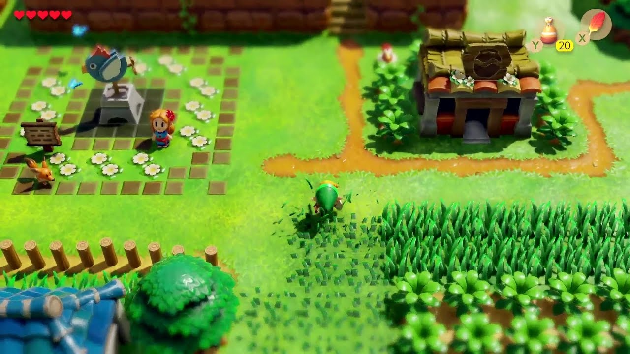 NEW Legend of Zelda Link's Awakening Remake Gameplay! 