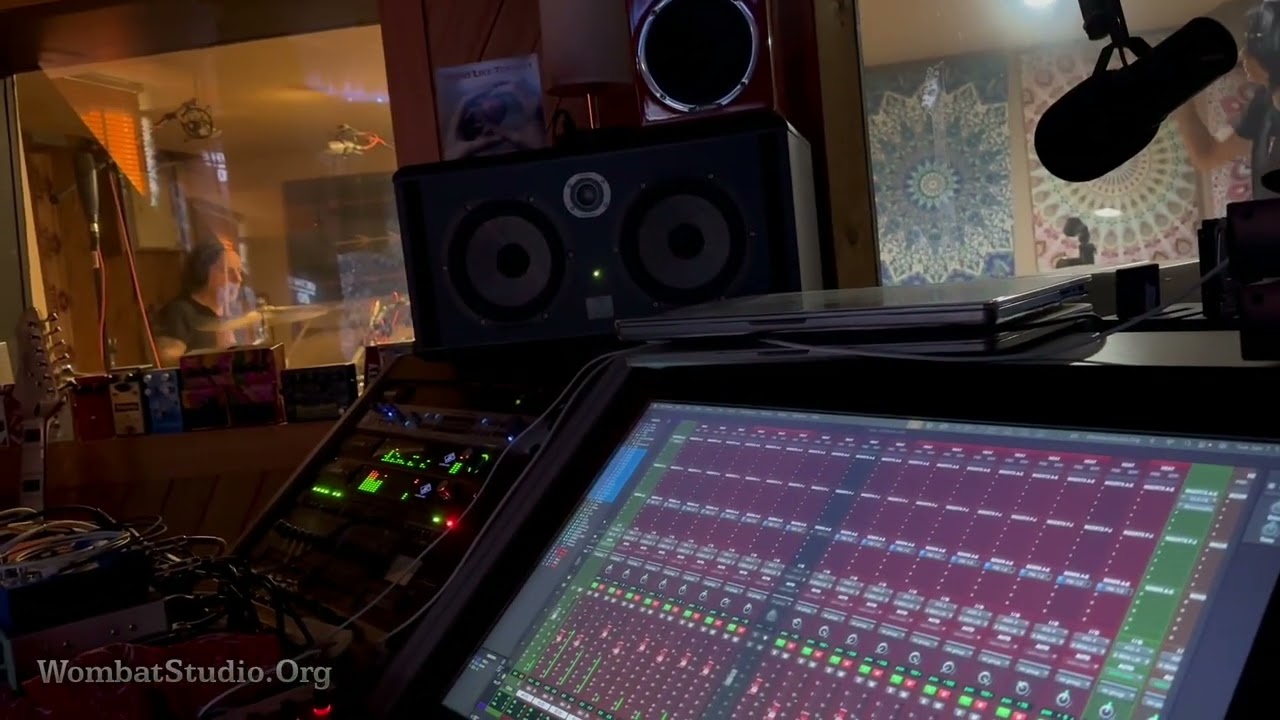 Reggie Wu and Wayne Sigman session at WombatStudio.Org.