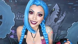 JINX Cosplay Makeup Tutorial !!!