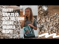 PANTRY STAPLES TO KEEP YOU FROM BINGING + GRANOLA RECIPE!