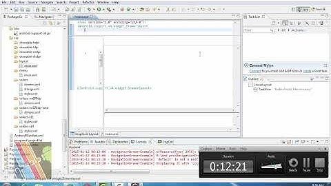 Android Navigation Drawer tutorial:part1 | ShoutCafe.com