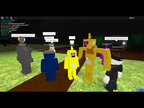 Meeting An Admin Slendy Tubbies Roleplay Youtube - slendy t u b b i e s rp disconnected roblox