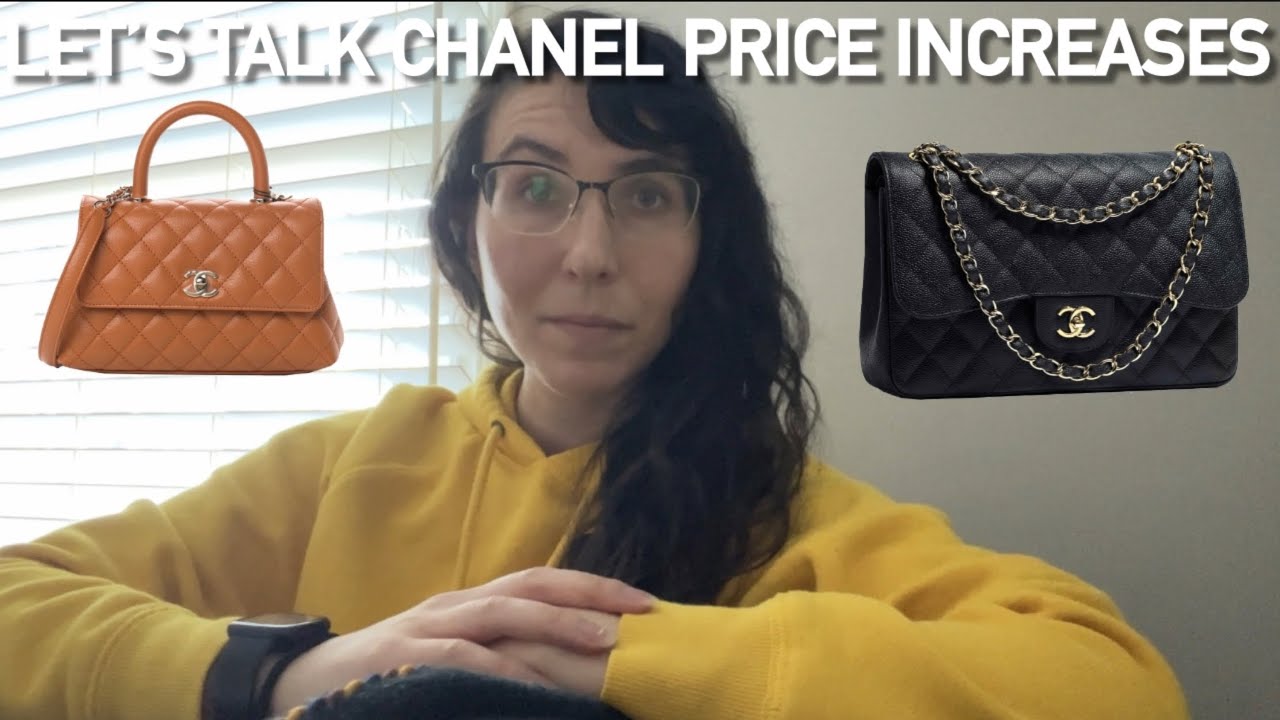 chanel black tote with gold chain