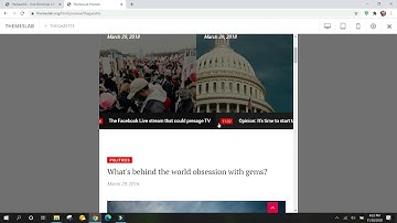 TheGazette: Free Bootstrap 4 HTML5 Magazine Website Template