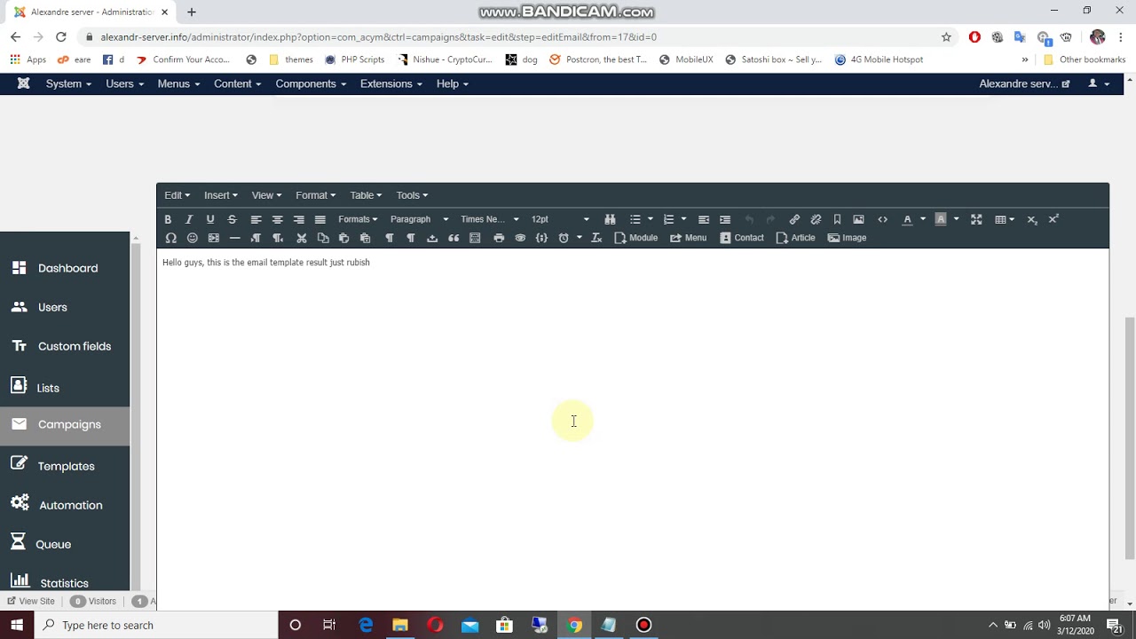 How to send bulk emails with php smtp mail server 2020 youtube