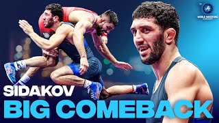 Avtandil KENTCHADZE (GEO) vs. Zaurbek SIDAKOV (AIN) | Belgrade 2023 | Qualification