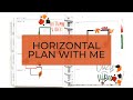 Horizontal Happy Planner Plan with Me! | October 23-29 2023