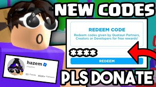 PLS DONATE News 🎄 on X: Hazem has released a website, where redeeming  special codes he announces with your Roblox username rewards you Robux! 🤑  🌐 Each code has 1 copy, and