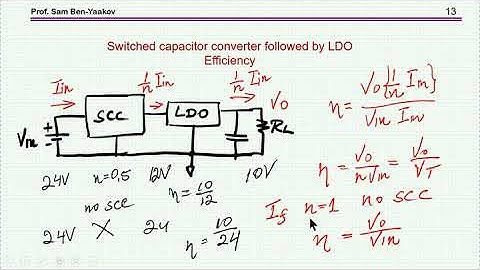 Behind the curtain of LDO stabilized switched capacitor converters &  “Supercapacitor LED driver”
