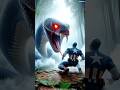 Magical Lotus Ke Liye Spiderman, Venom Aur Captain Ki Takkar 😱🤯 | #shorts #ytshorts #spiderman