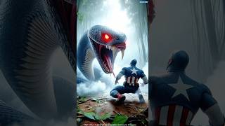 Magical Lotus Ke Liye Spiderman, Venom Aur Captain Ki Takkar 😱🤯 | #shorts #ytshorts #spiderman