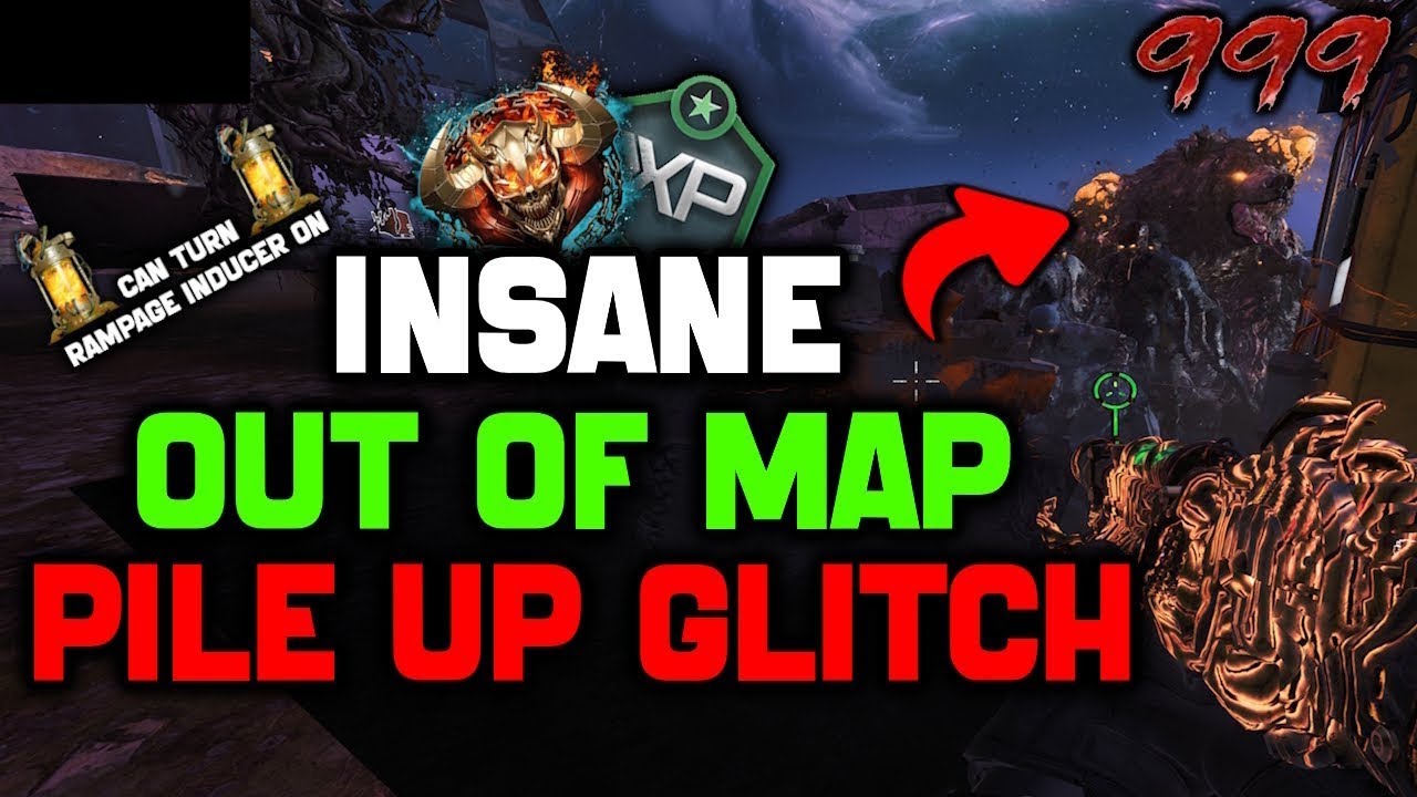 SOLO GOD MODE PILE UP GLITCH! ASHES OF THE DAMNED OUT OF MAP GLITCH! (Bo7 Zombies)