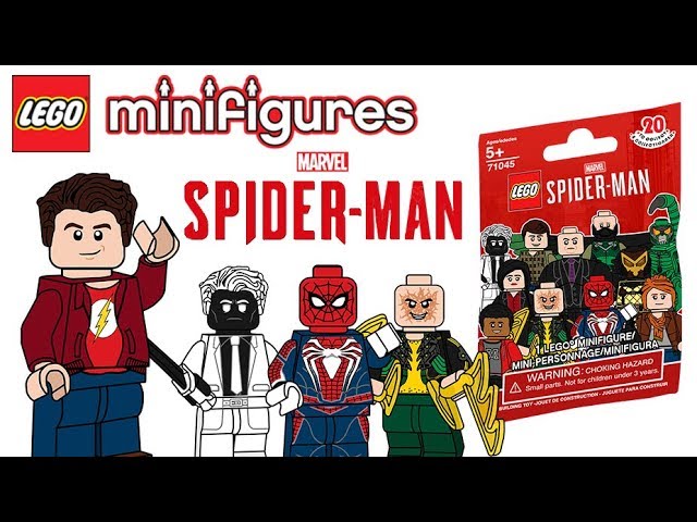 Spider Man Ps4 Lego Collectable Minifigure Series Youtube