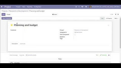 Overdue Task Email Notification Odoo