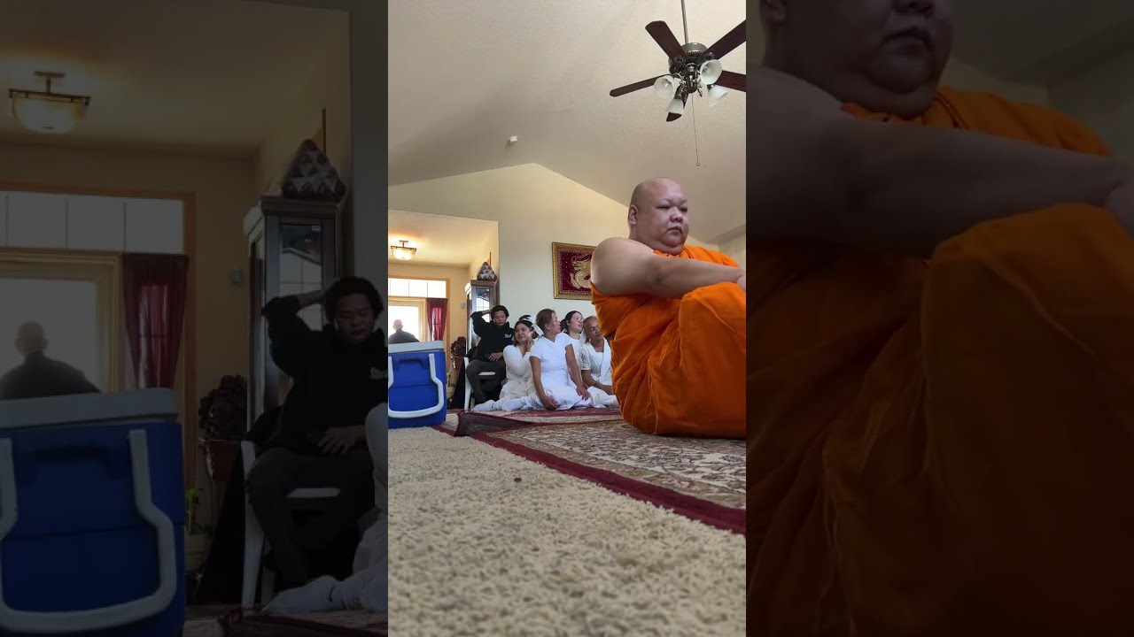 ธรรมะเยียวยาใจ กำลังถ่ายทอดสด!บวชสามเณรหน้าไฟ