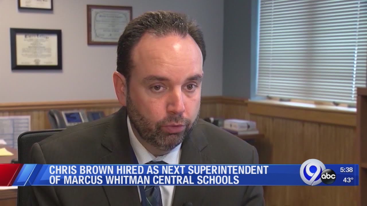 Former West Genesee Superintendent Chris Brown hired by Marcus Whitman