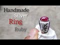 Cara Membuat Cincin Dari Perak  || Silver handmade