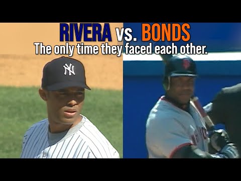 Barry Bonds vs. Mariano Rivera: The ONLY Time they Faced each other!