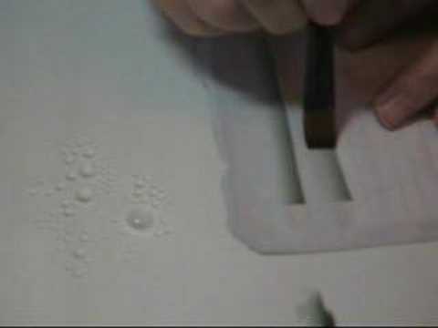 Using a Water drop for Tole/ Decorative Painting