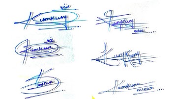 Letter K signature style | signature Styles for Kumkum | k stylish signature | sign your name