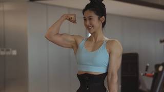 Di Qin– Chinese Women's Fitness Model/ Female Fitness Motivation 2024 gym girl screenshot 2
